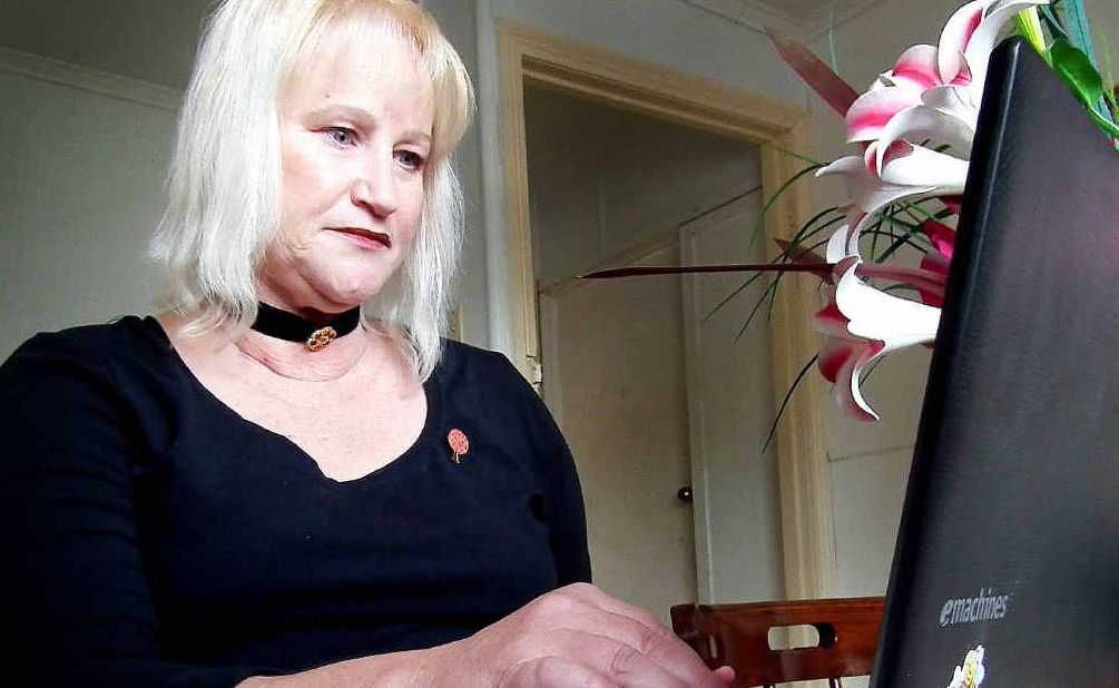 Job-seeker Shelley Barr has finally been employed after a long job search. Job-seeker Shelley Barr has finally been employed after a long job search.